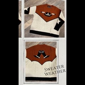 Zara Western Themed Sweater